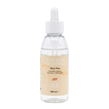 Korean Blossom Hydrating and Brightening Face Serum 100ml – Daily Skincare Fluid with a Natural Glow Effect for All Skin Types