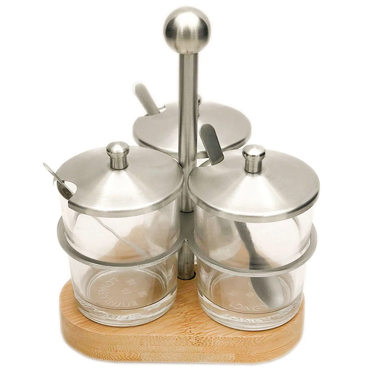 Salseras De Vidrio Con Tapa