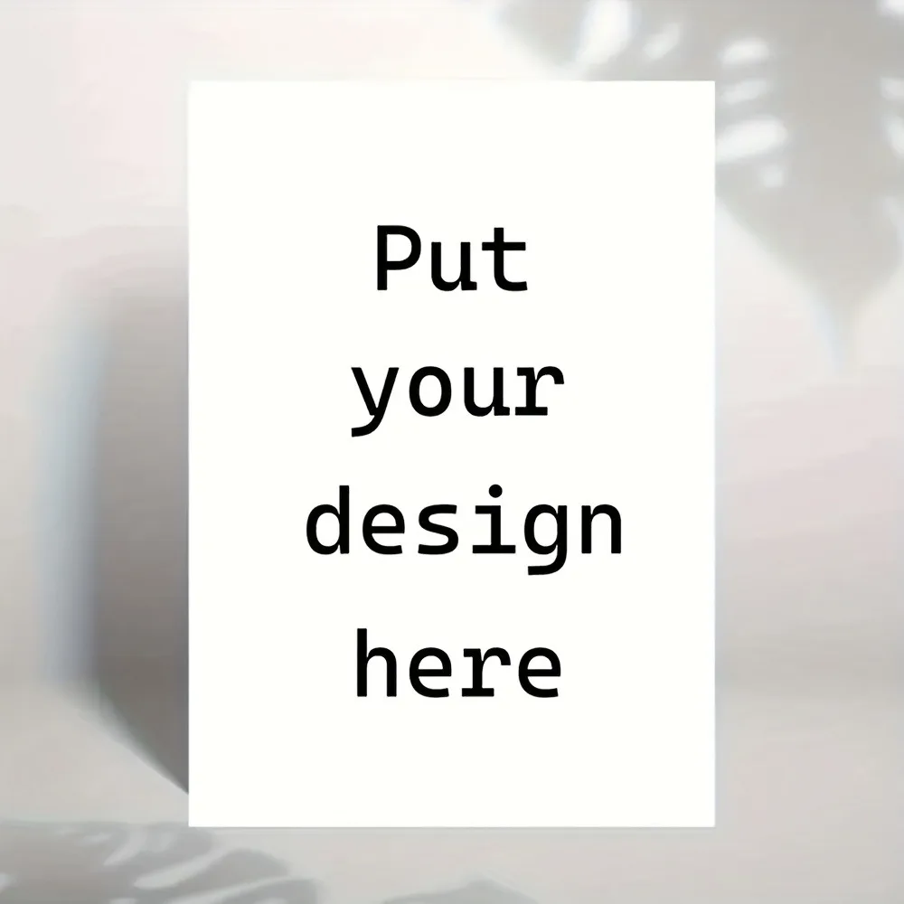 Personalized Photo Greeting Cards with Custom Text – A Unique Gift in Multiple Sizes
