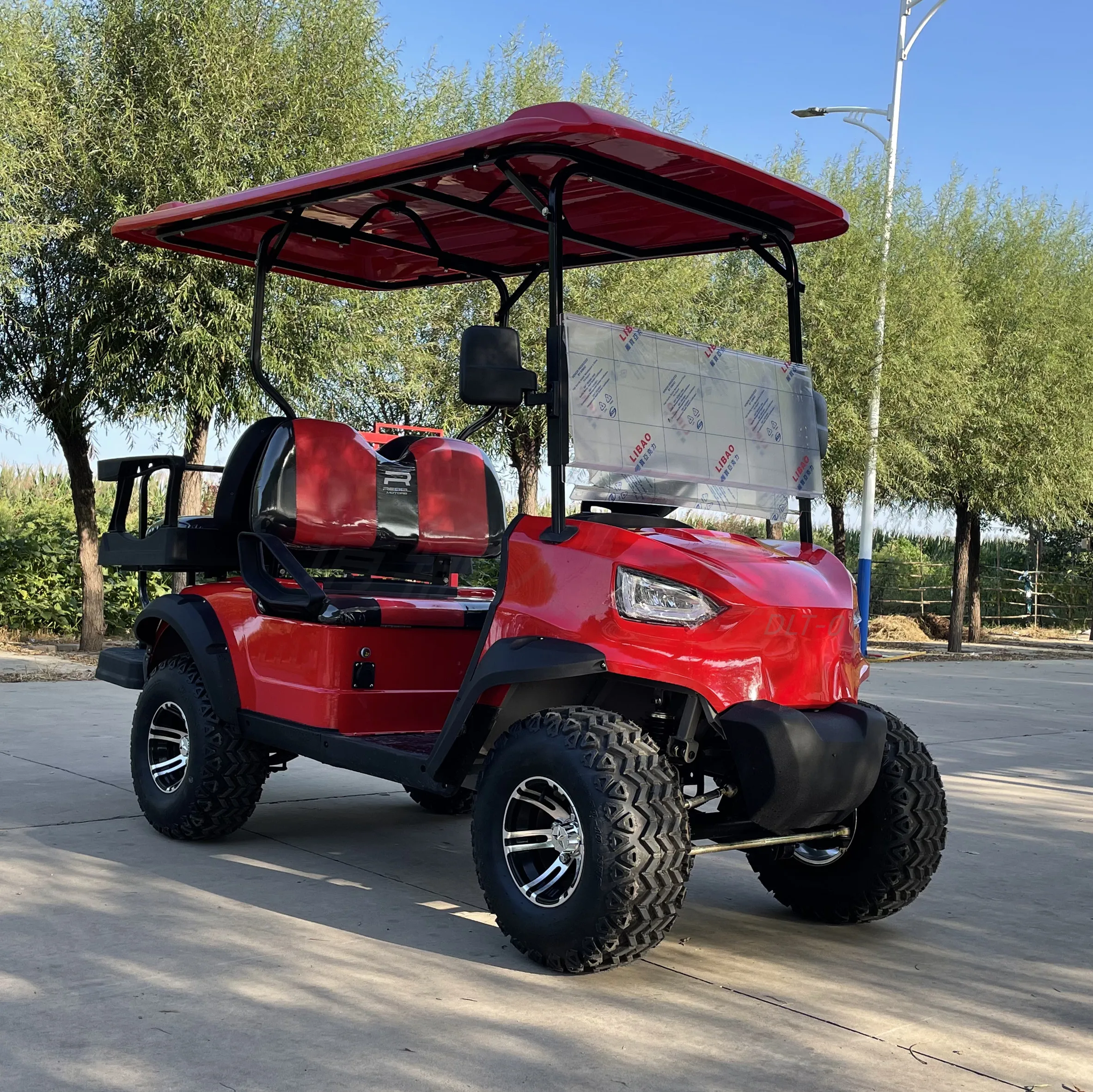 CE Approved 210 People Electric Mini MultiFunction Golf Cart With Aluminum Frame Aluminum
