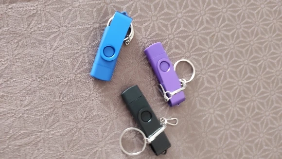 Unidad Flash USB TYPE-C, unidad de bolígrafo de capacidad Real de 128GB, 64GB, llavero gratis, memoria Stick, regalo de negocios creativo, disco rojo U azul 32G photo review