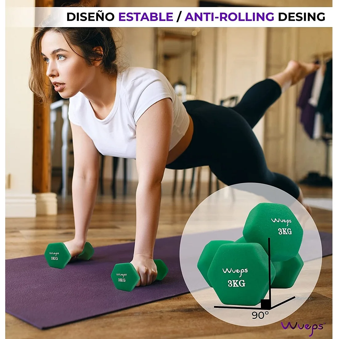 Fitness Alley Best Hand Weights For Home Use Wueps, Pack Of