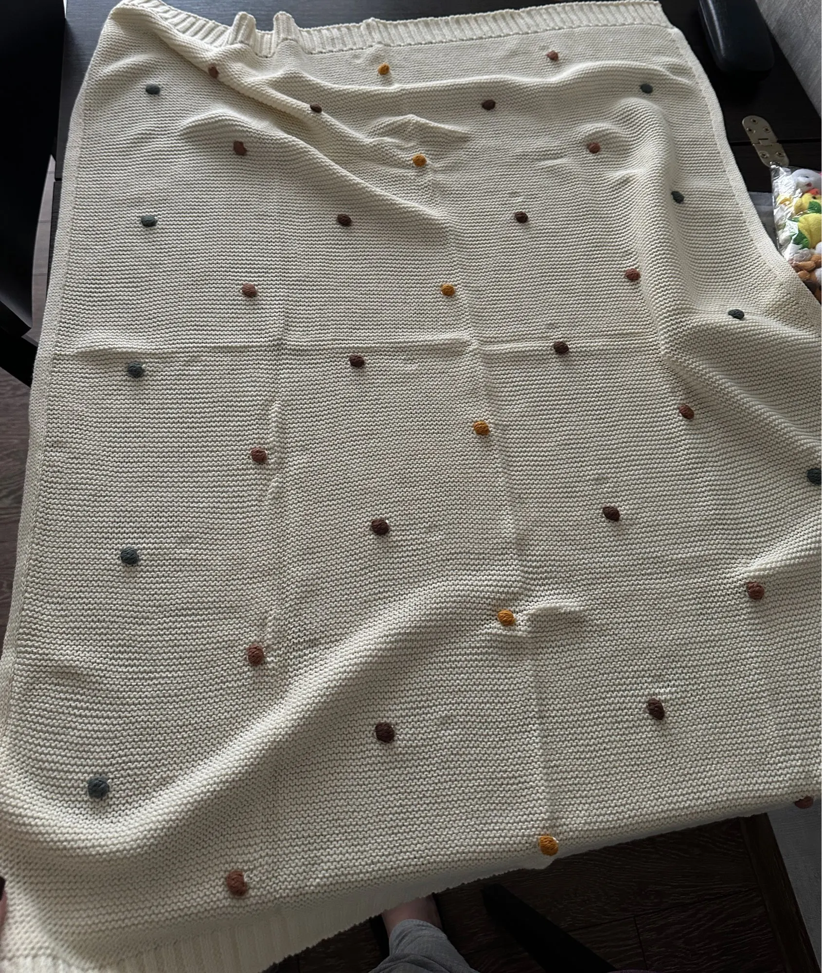 Newborn Baby Blankets 90*70cm Knitted Infant Kids Boys Girls Ultra-Soft Cotton Muslin Swaddle Wrap Stuff Toddler Comforter Sheet photo review