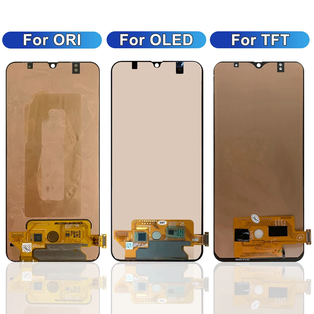 AMOLED A70 Display, For Samsung Galaxy A70 LCD Display A705