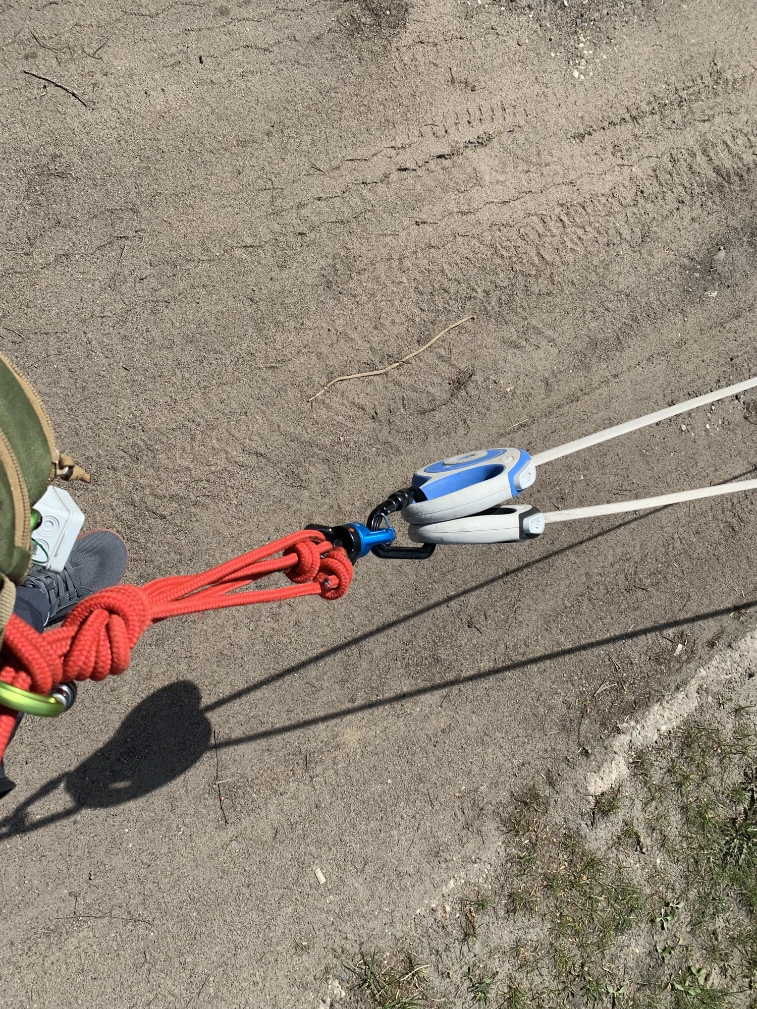 Conector Giratório Universal de 30kn: Carabina e Anel Cardan para Escalada  e Aventura