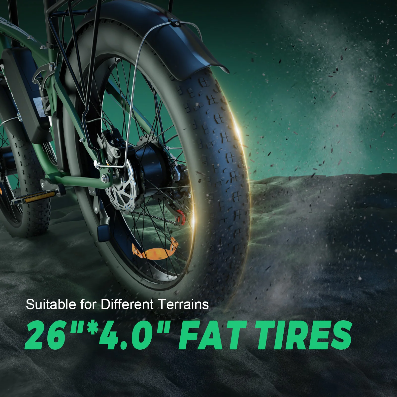 Zeegr S1 Electric Mountain Bike - 52V Dual Motor, Full Suspension, 35MPH 80Mile, Winter-Ready for US Off-Road Electric Bike