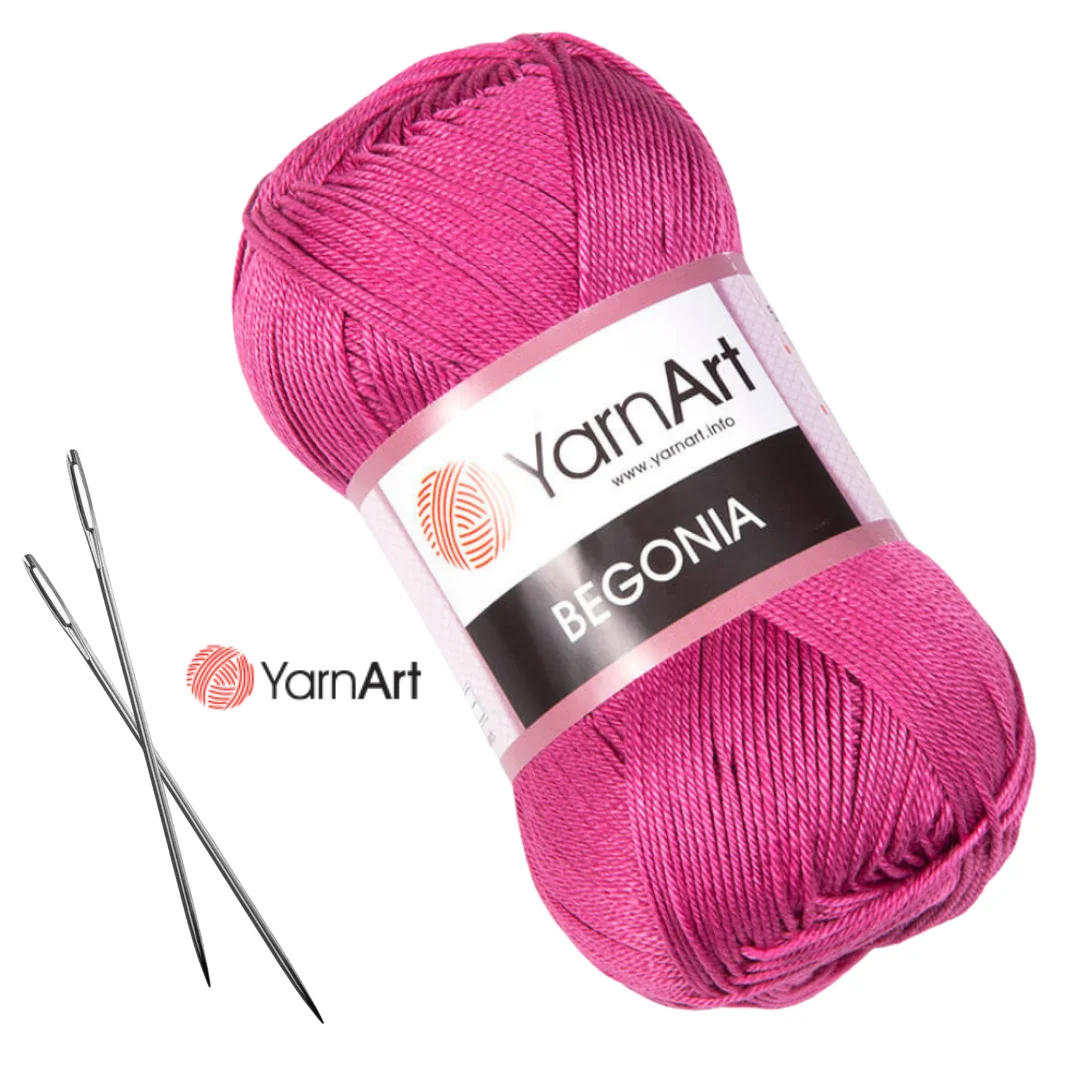 Filato Arte Begonia Filato Merserizzato Cotone Per Maglieria A Mano Amigurumi Filo All'Uncinetto Fai Da Te Bambino Maglieria Sciarpa Maglione Scialle 