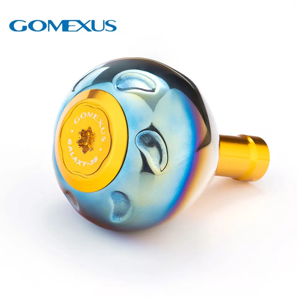 GOMEXUS Fishing Reel Accessories Titanium Power Knob GALAXY JUPITER 38  TA38MXBK