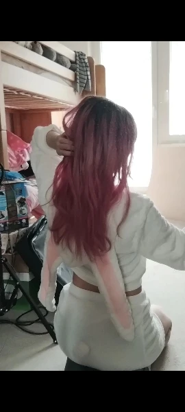 Bunny Hooded Plush Pajamas - Kawaii Clothes photo review