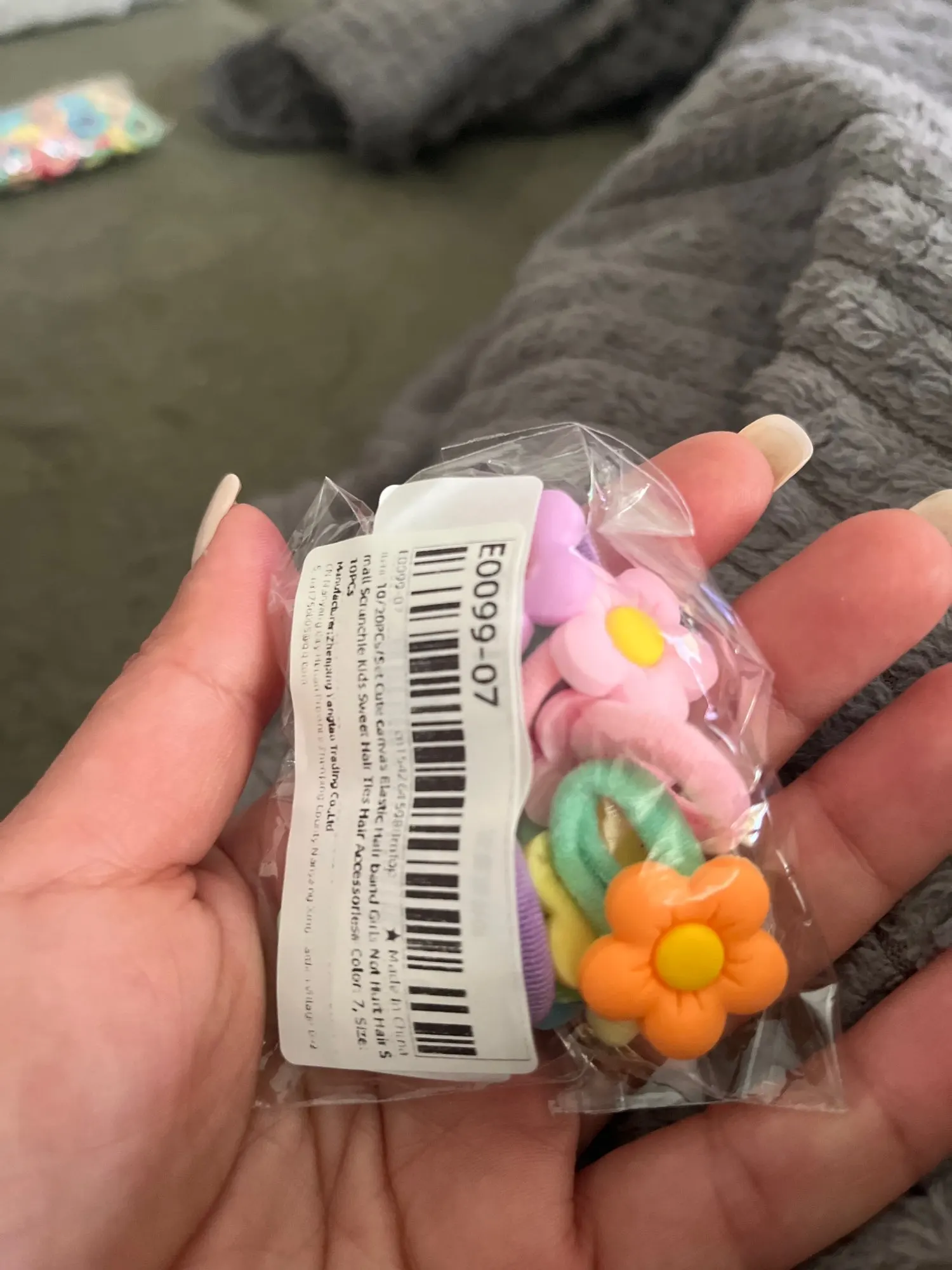 Cute Cartoon Elastic Hair Bands photo review