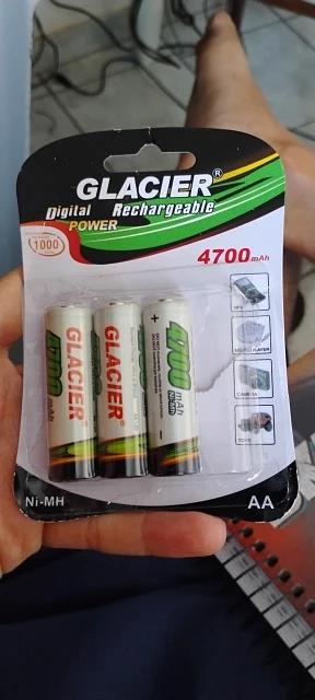 4 Pilha AA Recarregavel 4700mAh - Neverdie Store photo review