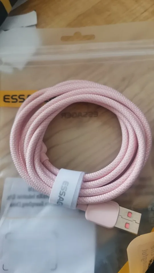 Essager 7A 100W USB Type C Cable For Huawei Honor 88W PD Fast Charging Charger USB A Data Cord Cable For Xiaomi Oneplus Samsung photo review