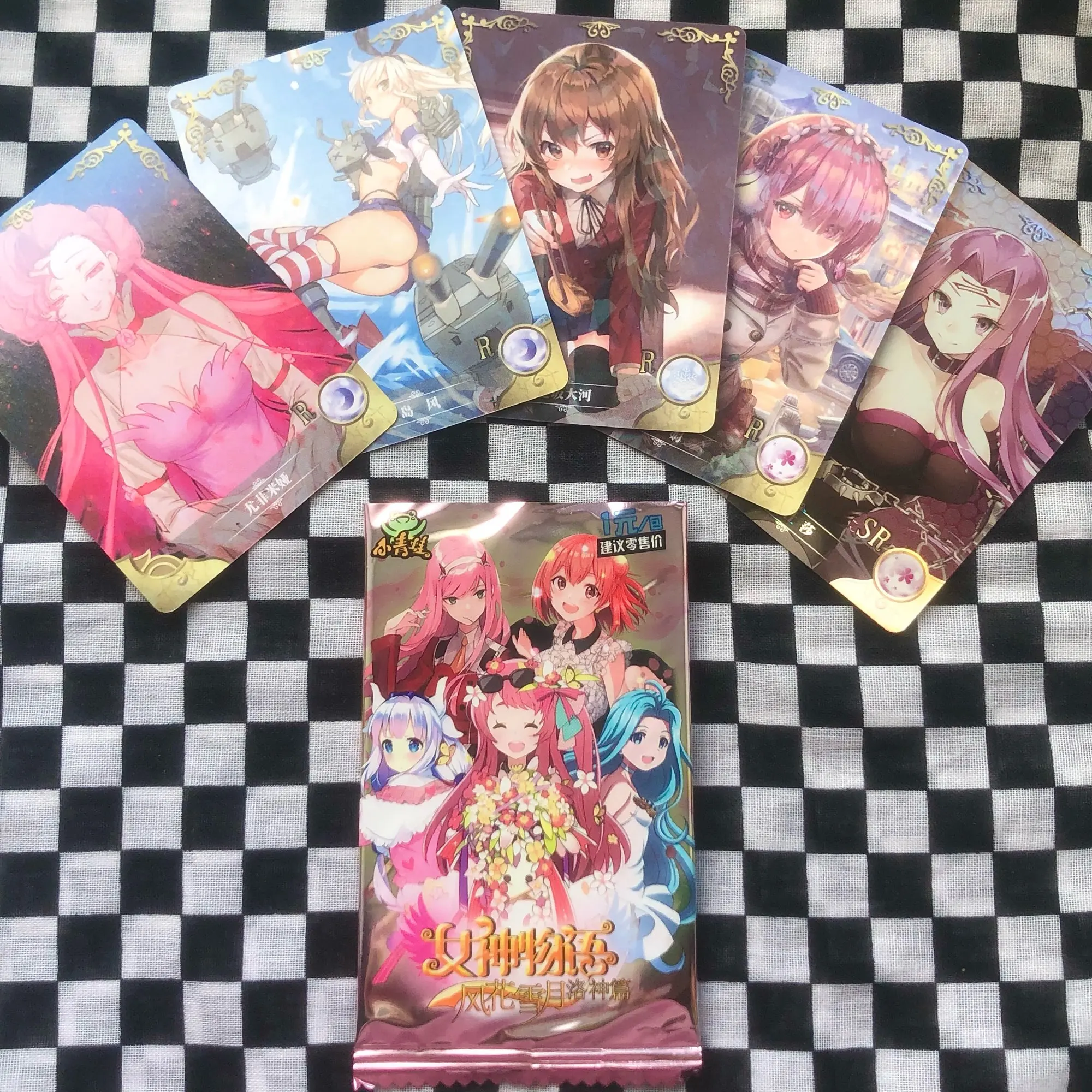 Original Goddess Story EVA Collection Anime Goddess Cards Child Kids Birthday Gift Game PTR Cards Table Toys for Family Gifts photo review