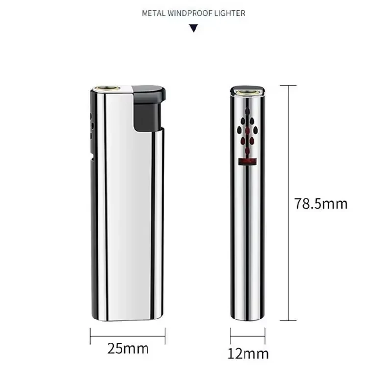Windproof Lighter, Flame Jet, High-Power Cigar Torch Lighter, Kitchen Barbecue, Men'S Smoking Accessories, Cigarette Gifts 6