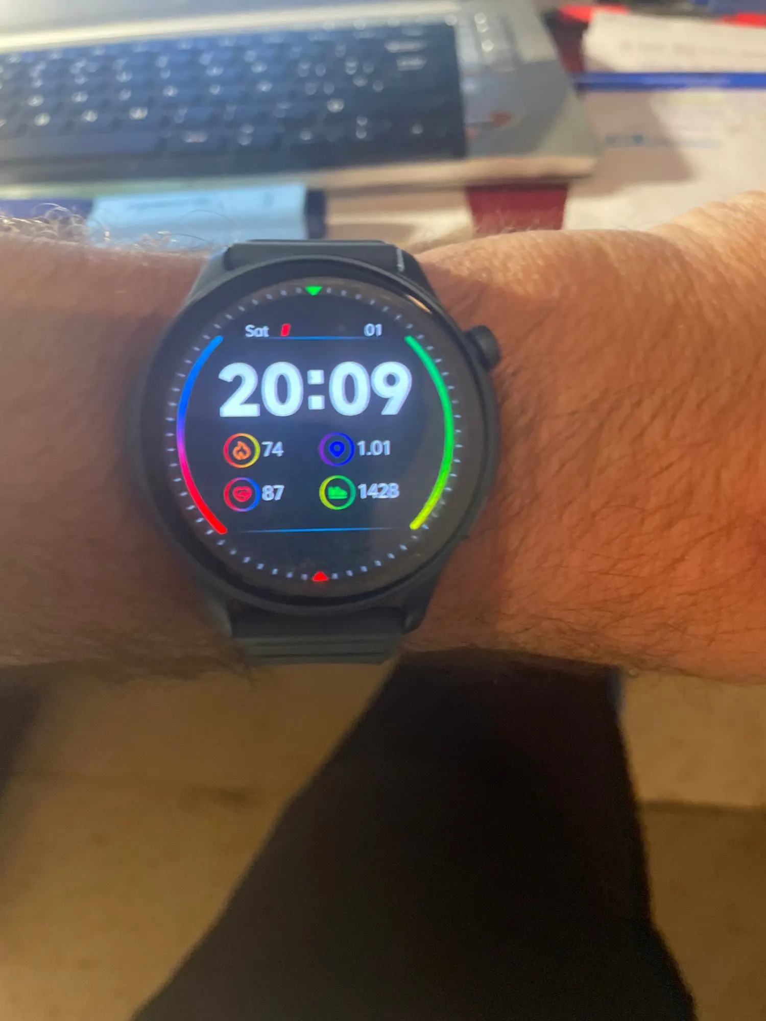 Zeblaze-reloj inteligente Btalk 3 Plus para hombre y mujer, pulsera con llamadas de voz, gran pantalla HD a Color de 1,39 pulgadas, seguimiento de actividad física photo review