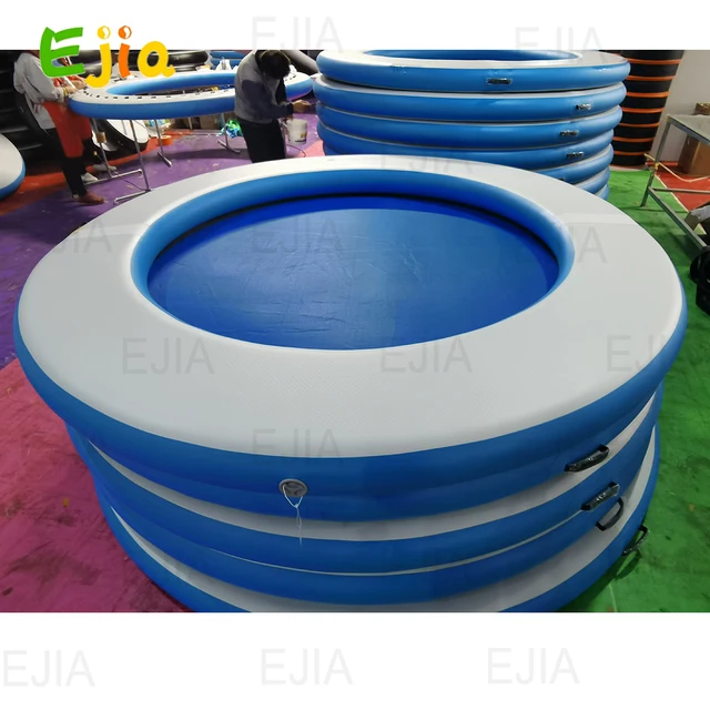 Water Hammock 6FT Inflatable Heavy Duty Floating Dock For Pool