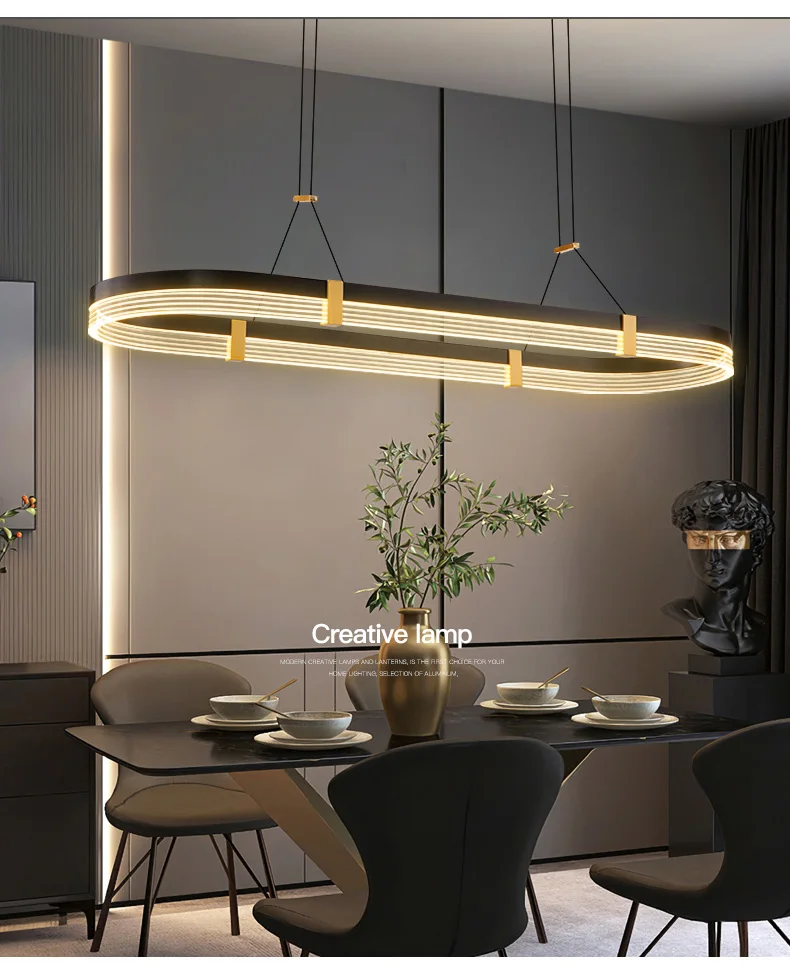 Pendant Light - Modern Minimalist Dining Room Chandelier