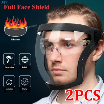 Transparent Splashproof Face Mask 1