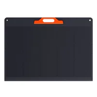 Panneau solaire pliable OSCAL PM200 SE 200W/400W, 24,6% d'efficacité élevée, cellules solaires monocristallines, surface ETFE, étanche IP67, sortie MC4, support réglable pour camping en plein air et camping-car. 4