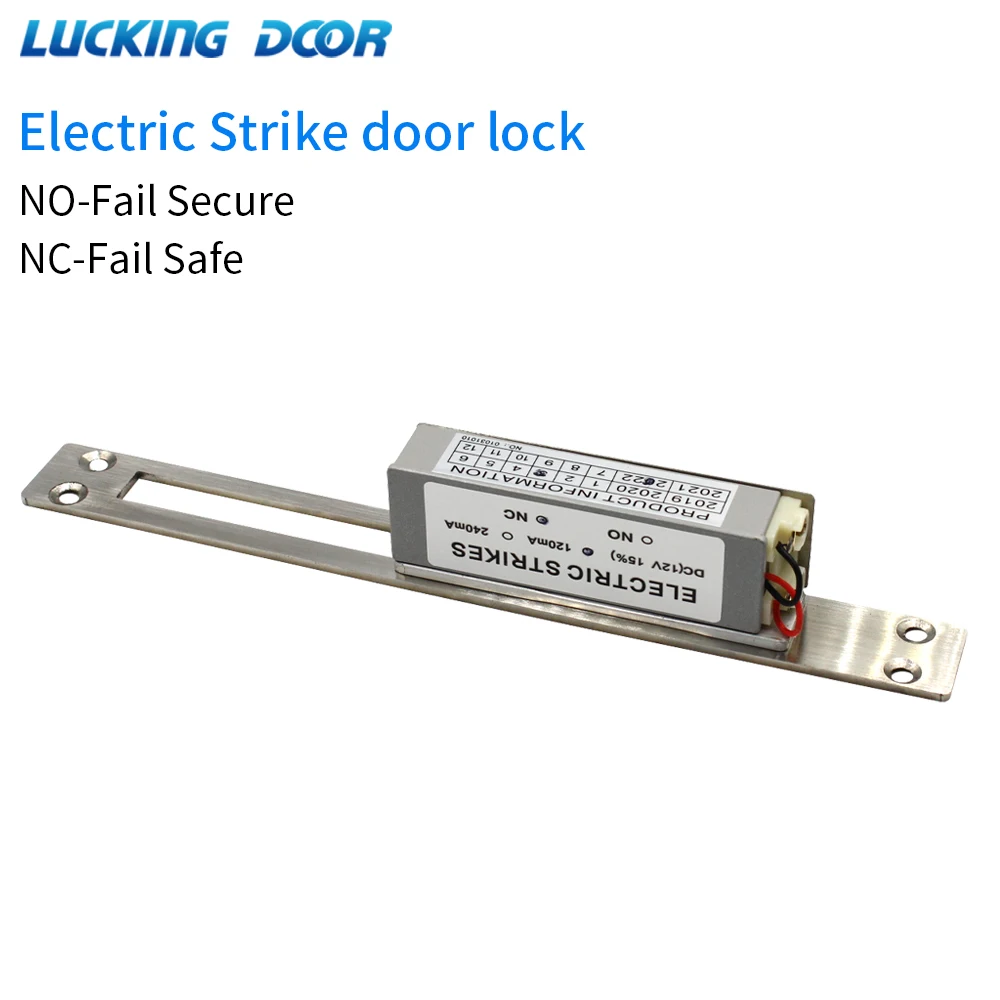 ElectricStrikedoorlockFailSecureFailSafeNONCElectricStrike