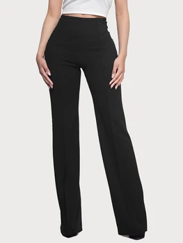 Women's High Waist Dress Pants Trouser  women clothes  elegante 6