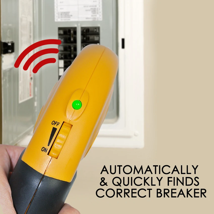 Description Picture 4 of item110V 220V Socket Tester Circuit Breaker Finders Electrical Finder Tool Lamp Socket Outlet Adapters Cable Tracker Transmitter