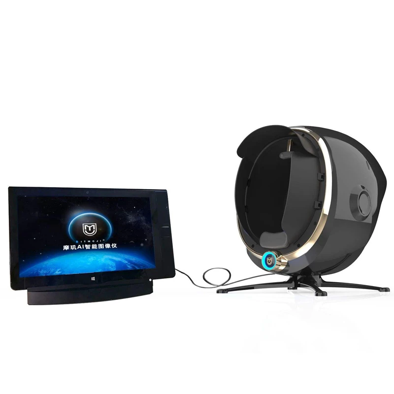 

Skin analyzer skin detection 28 million-pixels observe facial scanner machine 8 language with HD camera 3D Accurate skin report