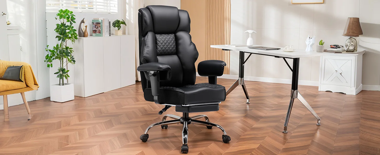 GTPLAYER Gaming Stuhl, breiter Bürostuhl mit Taschenfeder, Ergonomischer PC-Stuhl, Verstellbarer und Drehbarer Schreibtischstuhl – Detail 11