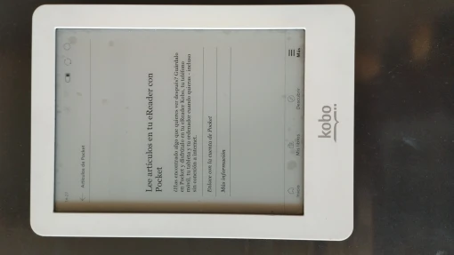 KOBO Glo eReader E-ink 6 polegadas 212PPI Luz Frontal Recondicionado