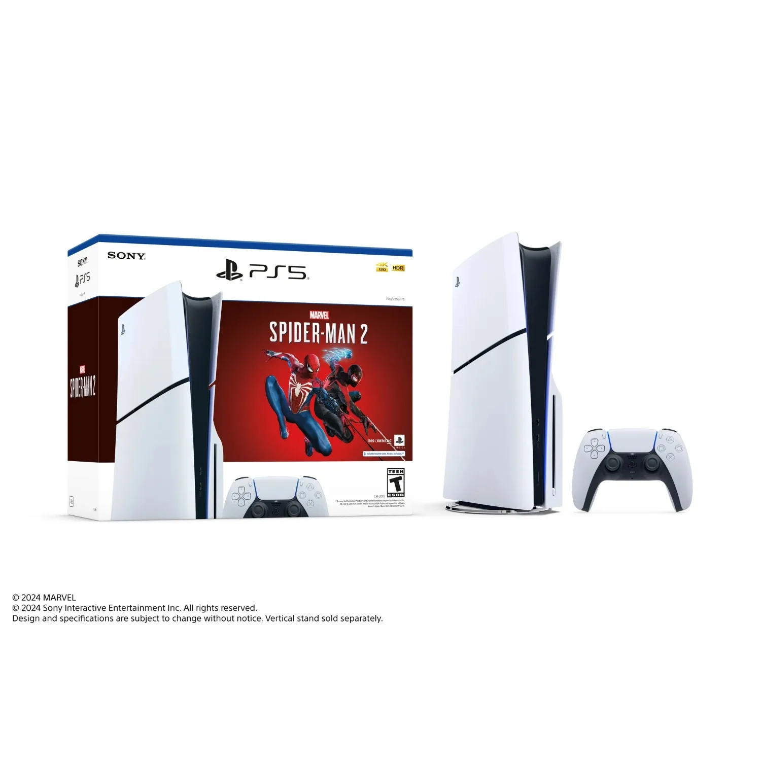 Consola Sony PlayStation 5 - Paquete Marvel's Spider-Man 2 (delgada)