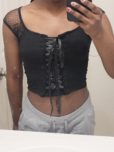 Lolita Black Top, customer photo