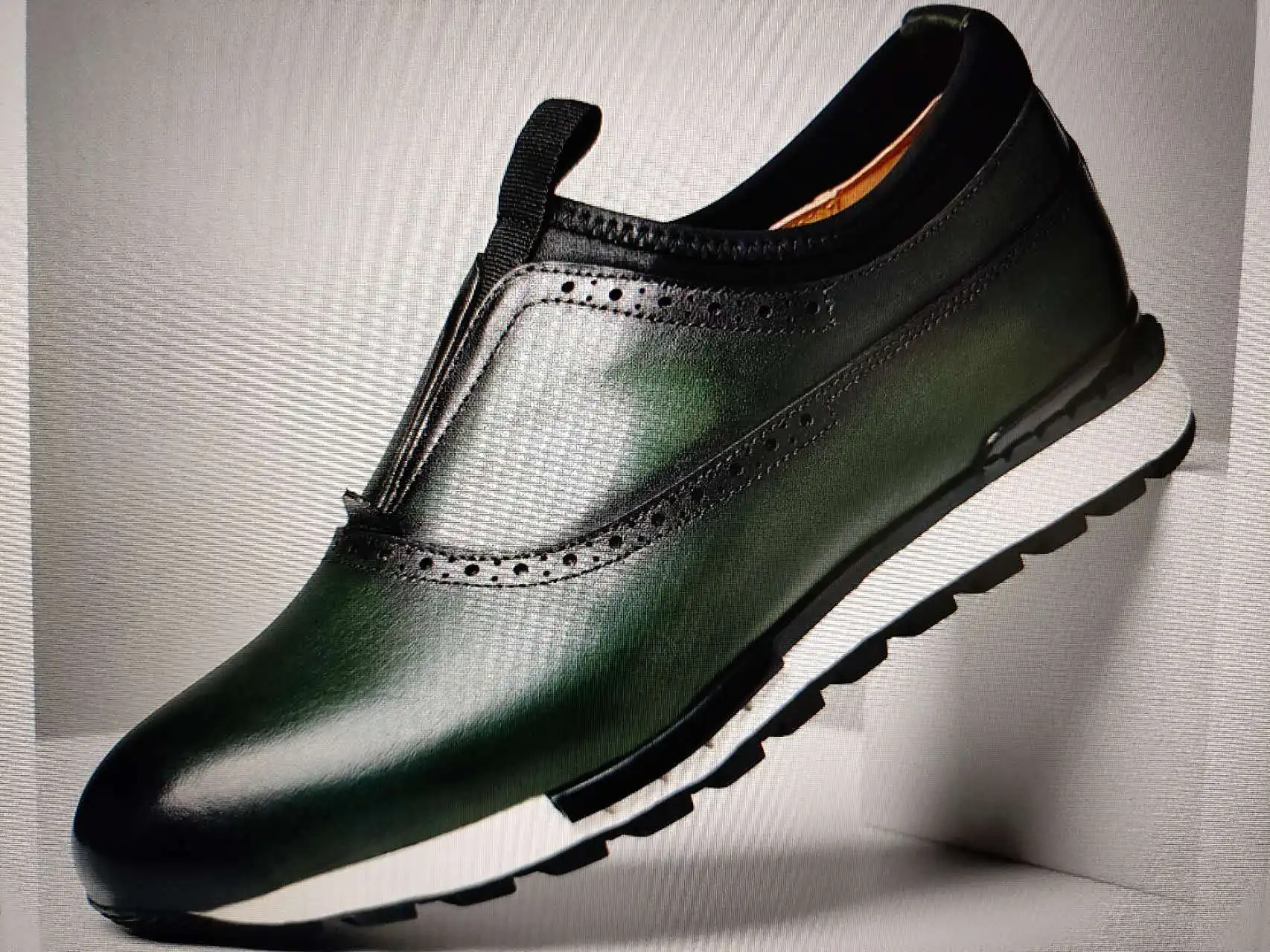 Men's business shoe head layer cowhide comfortable breathable