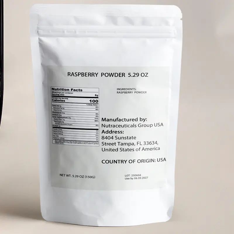 Raspberry Powder, Tart Berry for Baking, Desserts, Smoothies, 5.3 Ounce - Image 2