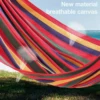 Outdoor Hammock With Adjustable Stand- Stylish Swimming Pool Garden Hammock Bed With Storage Bag, 600lb Capacity Swing Hammock 4