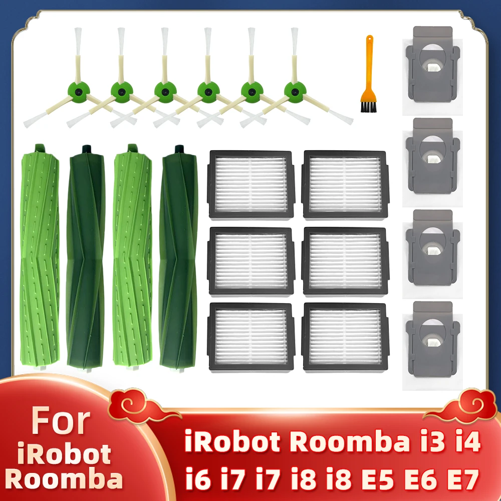 For Irobot Roomba I3 I4 I6 I7 I8 J7 E5 E6 E7 Robot Vacuum Cleaner Spare