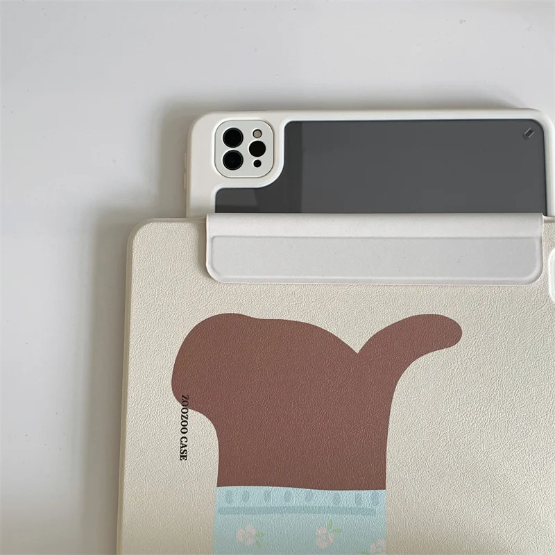 Adorable Cartoon Puppy Tablet Protective Cover