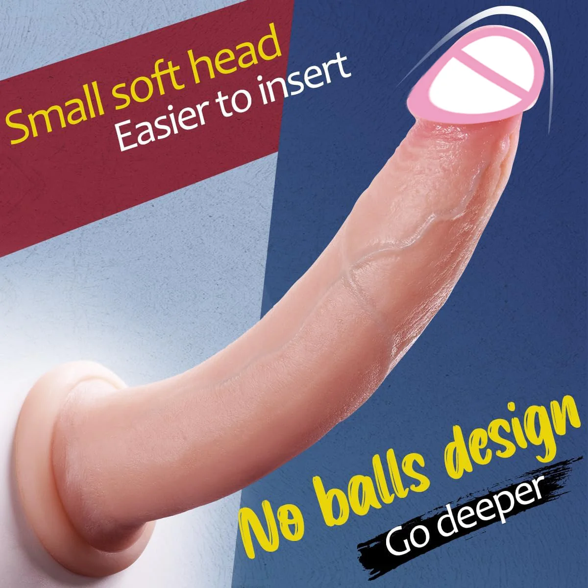 Realistic Dildo Man Dick Soft Penis With Suction Cup Adult Women Sex Toy Artificial penis for Women Vaginal G-spot Massage Toy