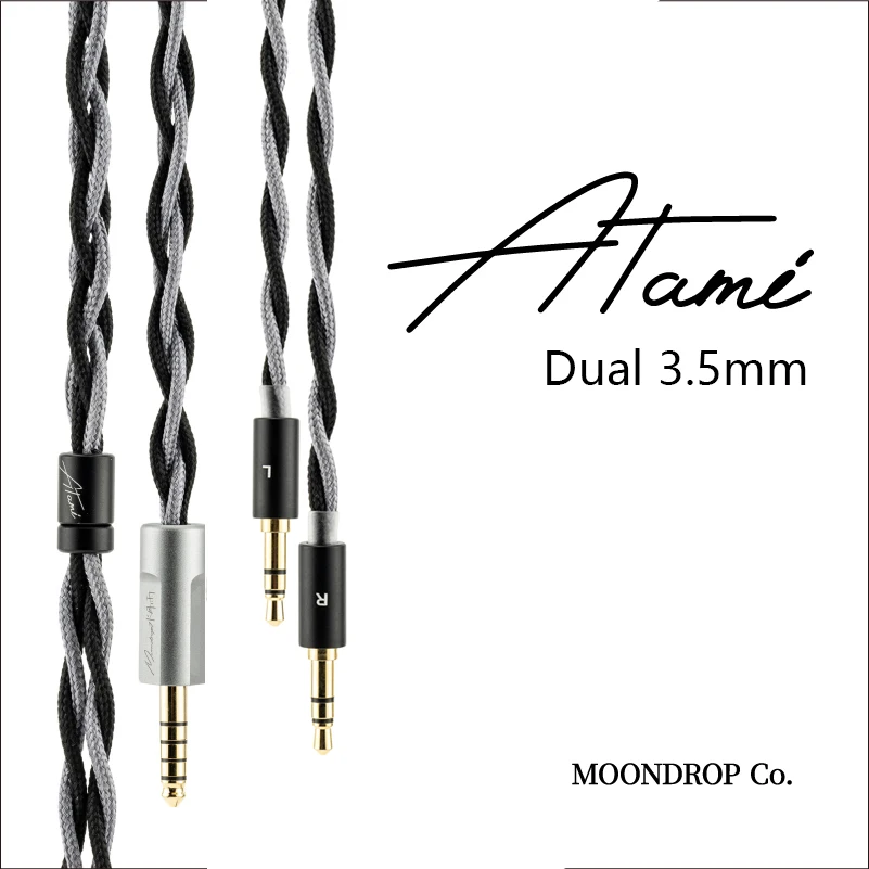 Moondrop Atami ヘッドフォン アップグレード ケーブル 4.4mm フル