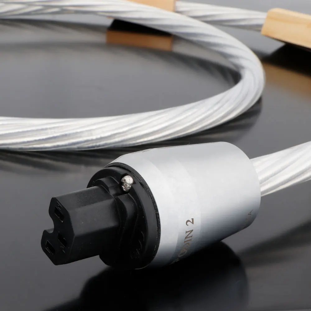 HI-End Hifi Nordost Odin 2 шнур питания переменного тока D538, 7-жильный посеребренный 14AWG с позолоченными вилками Европейскогоамериканского стандарта 20 А, Аудиокабели питания (art.: 3a35fa3afd8) - 3a35fa3afd8