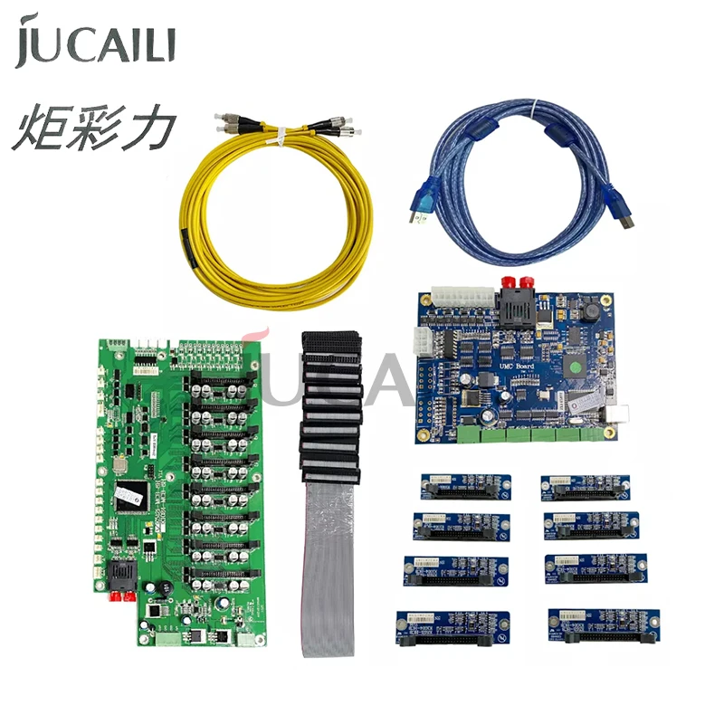 

Jucaili хорошая цена омц 8 головок доска комплект для konica 512i Печатающая головка для myjet yaselan allwin растворитель для струйного принтера принтер один комплект
