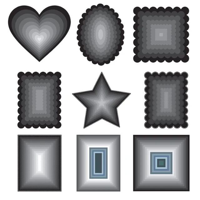 Nested Frame Metal Cutting Dies 4