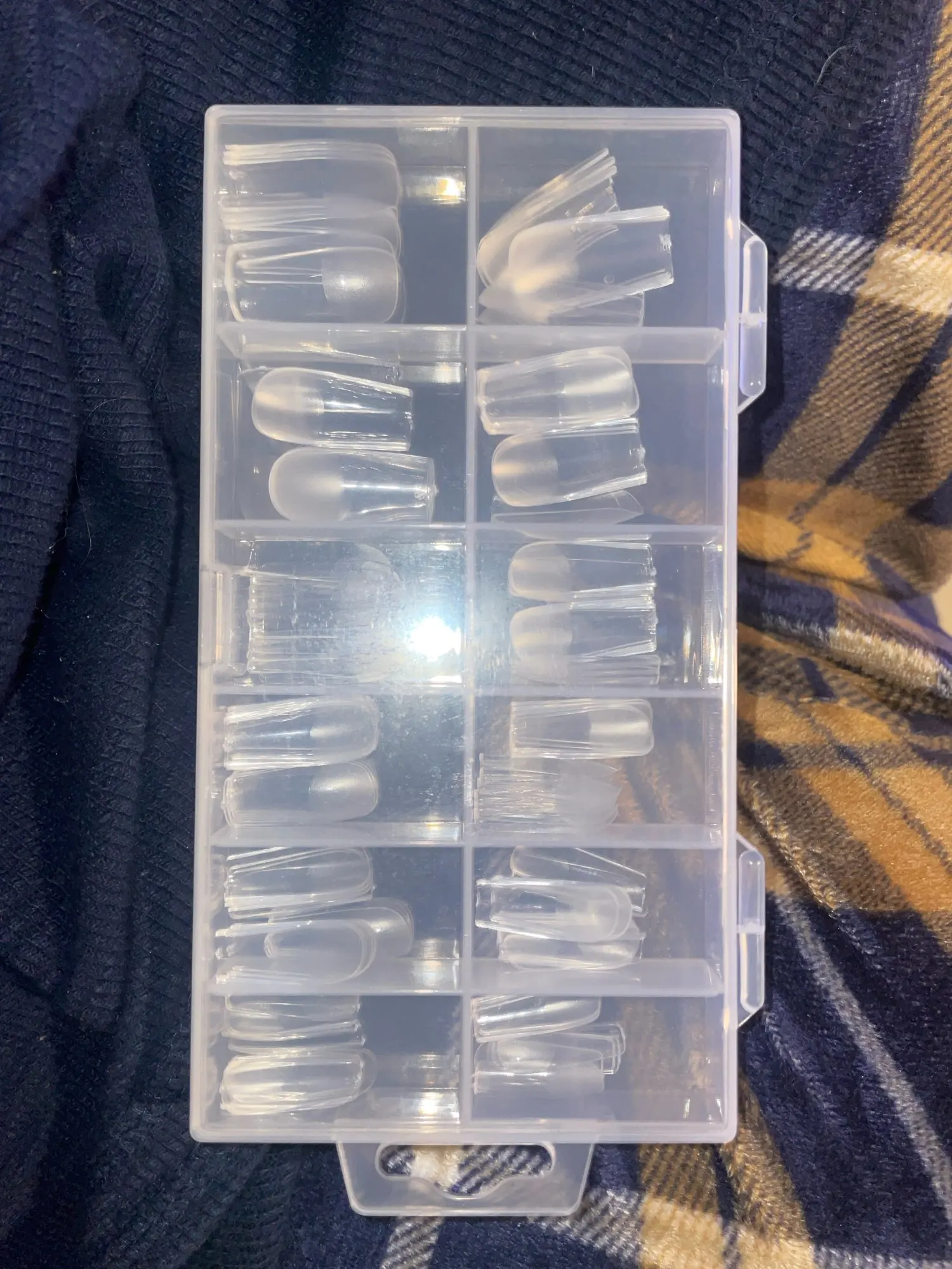 120Pcs Full Cover Press On Nail Tips Stiletto Almond Square Coffin French False Fake Soak Off Gel Nail Extension Tips Capsule photo review