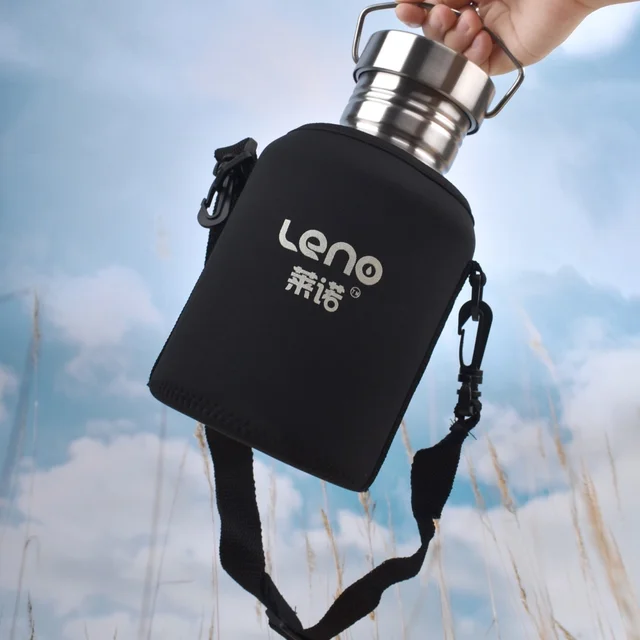 2L Drink Bottle for Sport Large Capacity Stainless Steel Sport Bottle Single-Layer Water Cup Metal Flask Drinkware Camping Sport 6