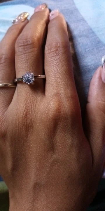 Elegant Classic Real 925 Sterling Silver Ring photo review