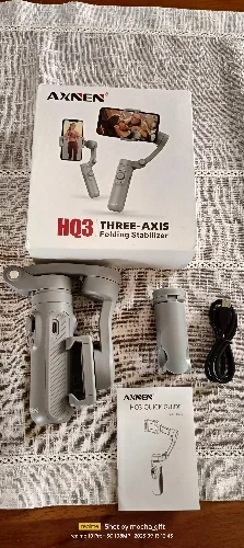 HQ3 3-Axis Gimbal Anti-Shake Stabilizer for Smartphone photo review