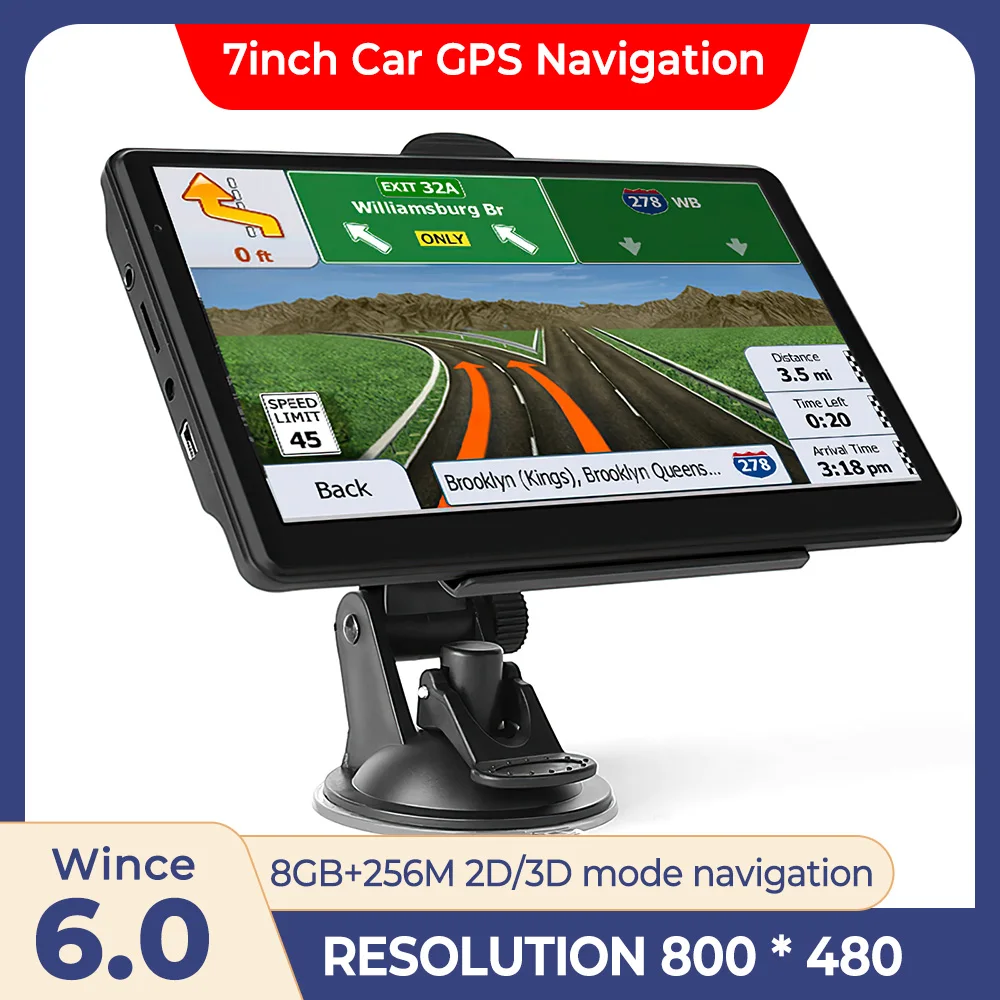 HpLive 9 Zoll GPS Navigator - LKW & PKW Navigation Mit 8GB Speicher