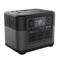 Pure Sine Wave Outdoor Camping RV /Emergency (CE ）1200W 2000W Lithium Generator AC Power Bank Solar Portable Power Station 1