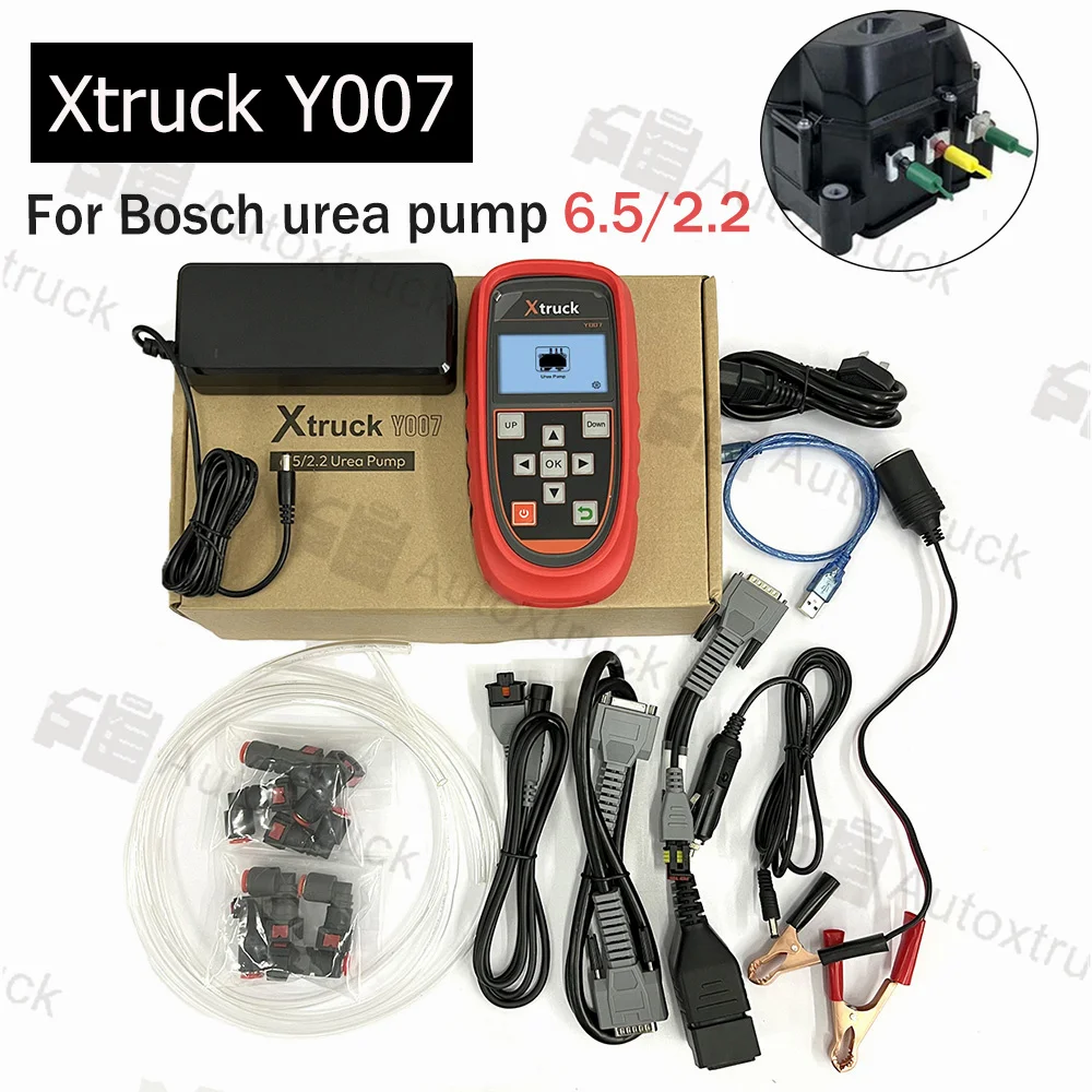 

2023 Boost Pressure Test Xtruck Y007 Urea Pump Diagnostic Tool Support for Bo csh 6.5/2.2 Urea Pump Diesel Vehicle