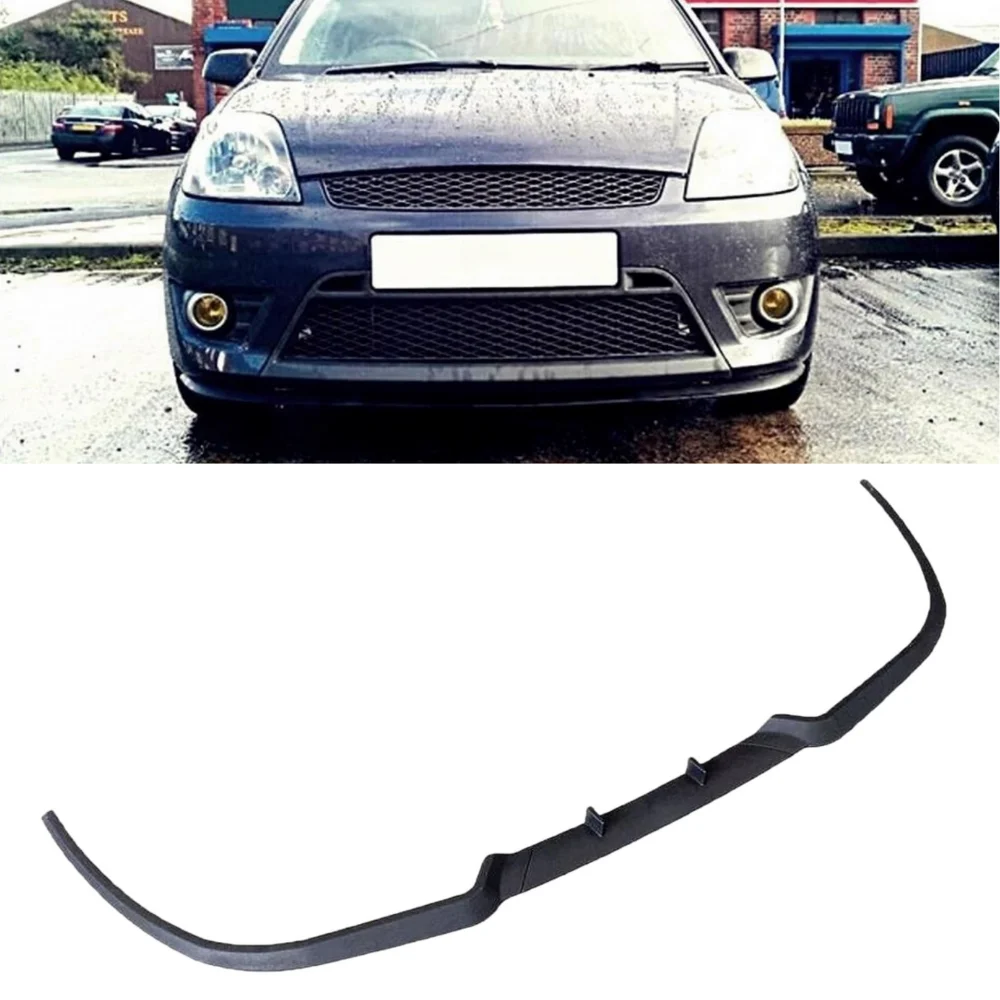 For Ford Fiesta MK6 CUPRA R FRONT SPOILER FRONT BUMPER LIP Euro Spoiler lip Universal 3PCs body kit look