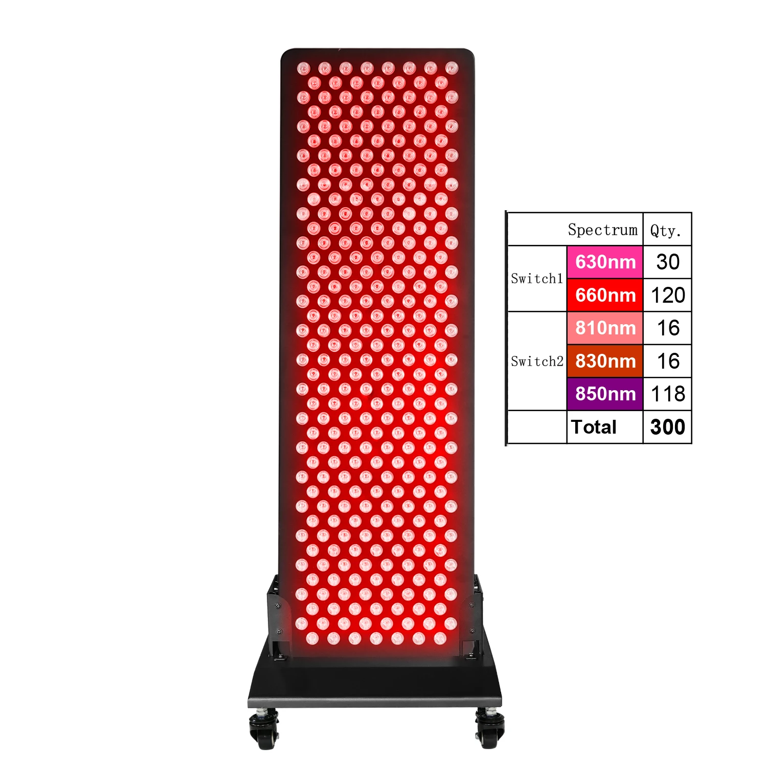 

Полный корпус 1500 Вт led светильник терапевтическая машина 300 шт 630nm 660nm 810nm 830nm850nm терапия красный светильник терапевтические устройства с сенсорным экраном
